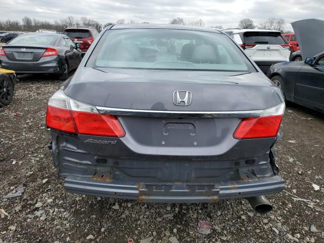 1HGCR2F31EA160293 - 2014 HONDA ACCORD LX GRAY photo 6