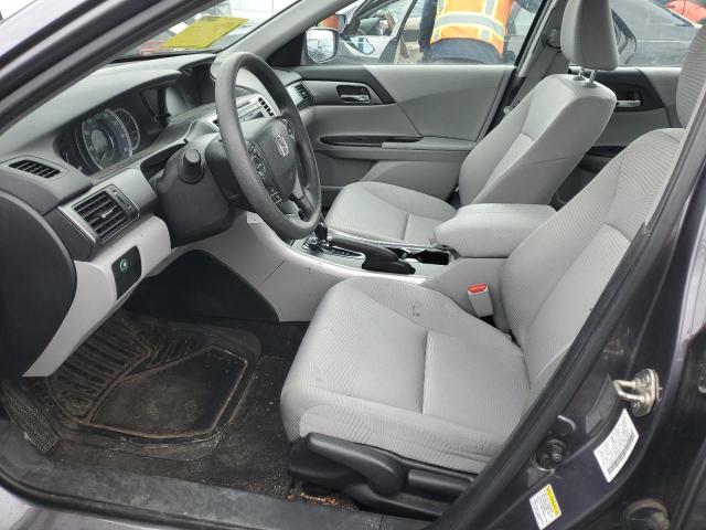 1HGCR2F31EA160293 - 2014 HONDA ACCORD LX GRAY photo 7