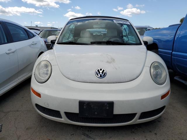 3VWFG31Y57M415640 - 2007 VOLKSWAGEN NEW BEETLE TRIPLE WHITE WHITE photo 5