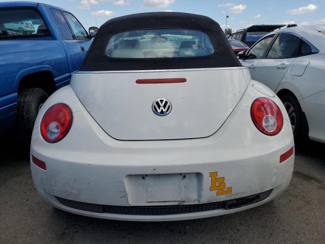 3VWFG31Y57M415640 - 2007 VOLKSWAGEN NEW BEETLE TRIPLE WHITE WHITE photo 6