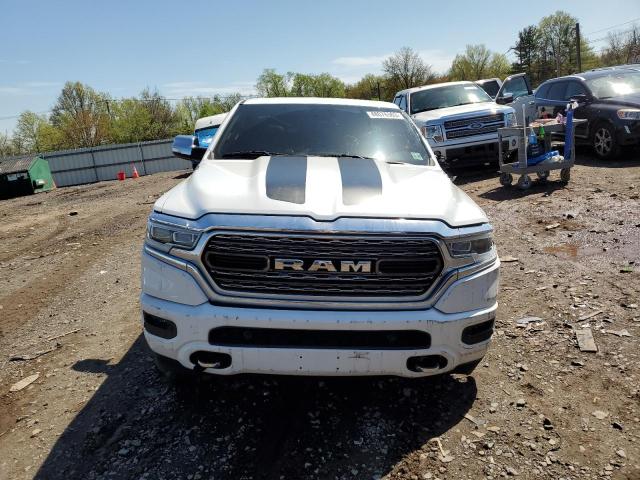 1C6SRFHT3KN775485 - 2019 RAM 1500 LIMITED WHITE photo 5