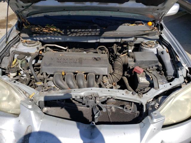 2T1KR32E06C594127 - 2006 TOYOTA COROLLA MA XR SILVER photo 11