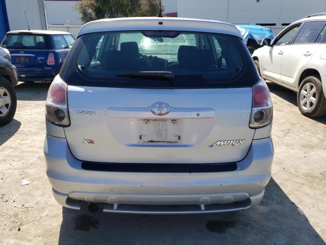 2T1KR32E06C594127 - 2006 TOYOTA COROLLA MA XR SILVER photo 6