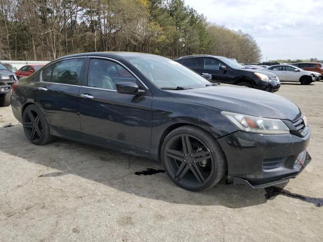 1HGCR2F33DA208018 - 2013 HONDA ACCORD LX BLACK photo 4