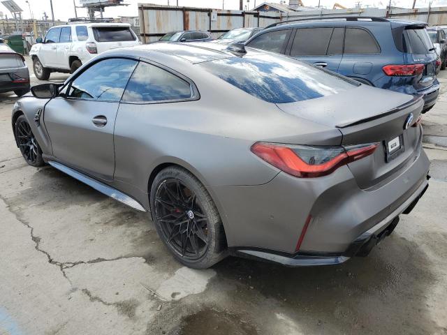 WBS33AZ00NCH76823 - 2022 BMW M4 COMPETITION GRAY photo 2