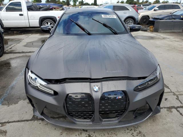 WBS33AZ00NCH76823 - 2022 BMW M4 COMPETITION GRAY photo 5