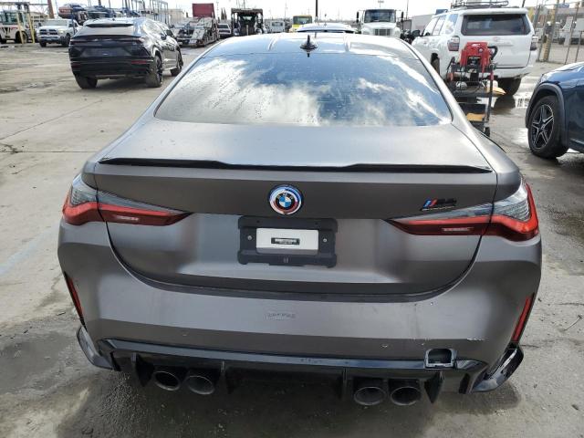 WBS33AZ00NCH76823 - 2022 BMW M4 COMPETITION GRAY photo 6