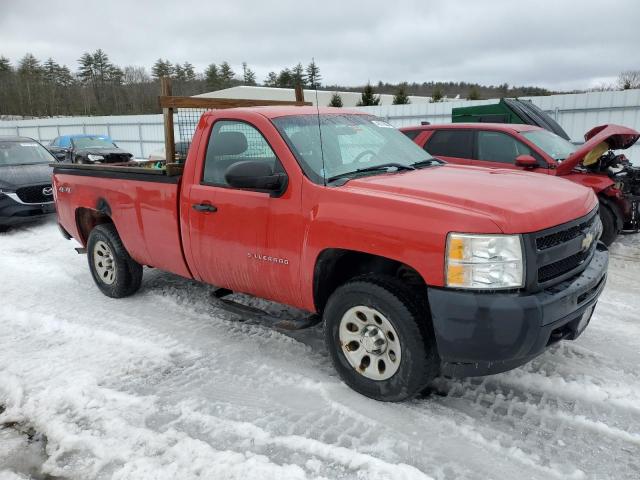 1GCNKPEA8BZ127720 - 2011 CHEVROLET SILVERADO K1500 RED photo 4