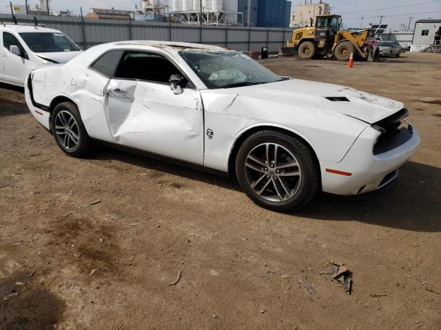 2C3CDZGG7KH628097 - 2019 DODGE CHALLENGER SXT WHITE photo 4