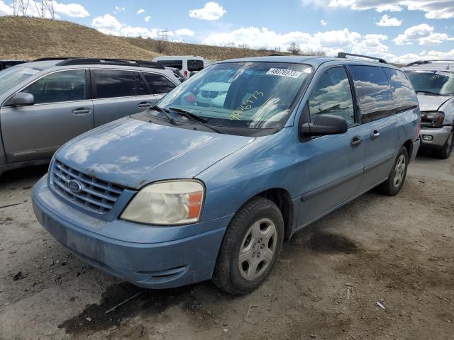 2FMZA51677BA17600 - 2007 FORD FREESTAR SE BLUE photo 1