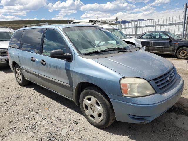 2FMZA51677BA17600 - 2007 FORD FREESTAR SE BLUE photo 4