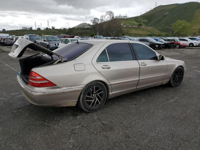 WDBNG70J22A224790 - 2002 MERCEDES-BENZ S 430 GOLD photo 3