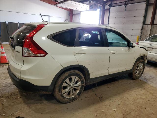 5J6RM4H70EL029731 - 2014 HONDA CR-V EXL WHITE photo 3