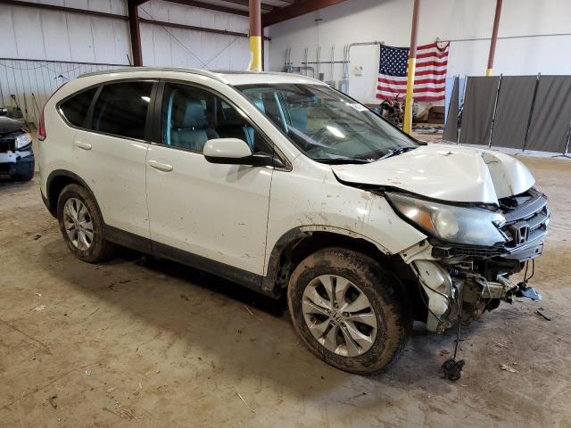 5J6RM4H70EL029731 - 2014 HONDA CR-V EXL WHITE photo 4