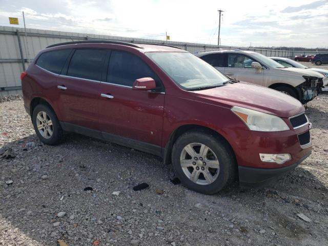 1GNLVGED4AS141105 - 2010 CHEVROLET TRAVERSE LT MAROON photo 4