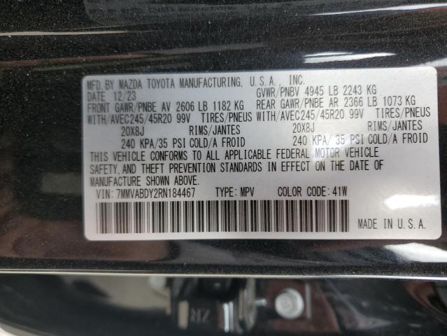 7MMVABDY2RN184467 - 2024 MAZDA CX-50 PREMIUM BLACK photo 13