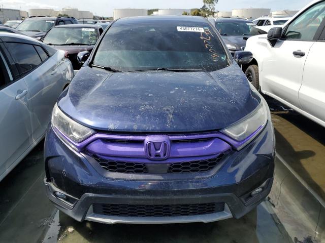 2HKRW1H55JH506830 - 2018 HONDA CR-V EX BLUE photo 5