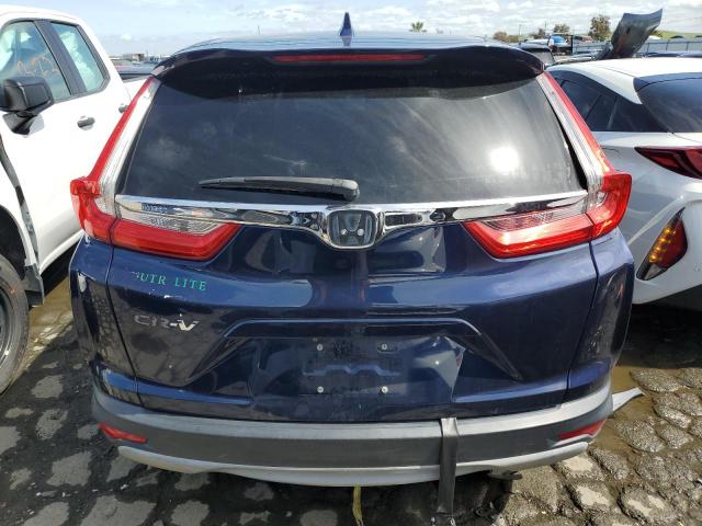 2HKRW1H55JH506830 - 2018 HONDA CR-V EX BLUE photo 6