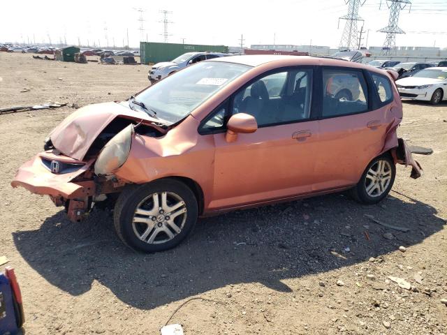 JHMGD38697S021066 - 2007 HONDA FIT S ORANGE photo 1