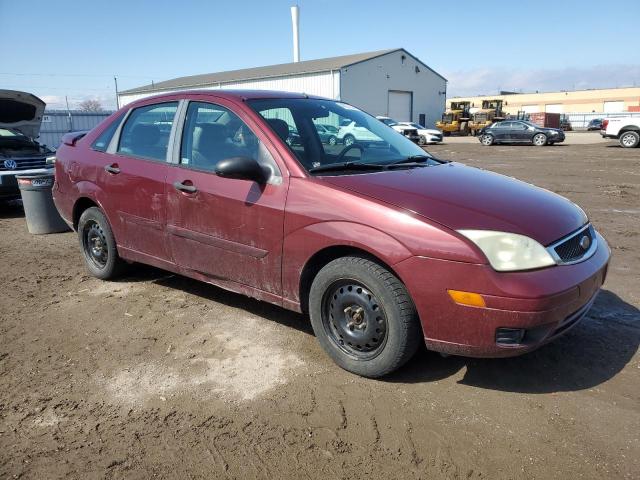 1FAFP34N77W276931 - 2007 FORD FOCUS ZX4 RED photo 4