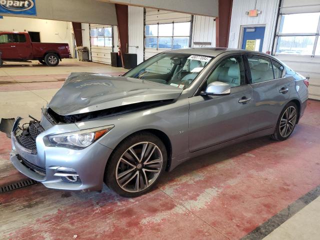 JN1BV7AR4EM702244 - 2014 INFINITI Q50 BASE BLUE photo 1