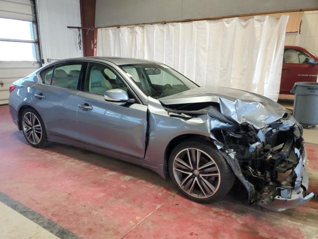 JN1BV7AR4EM702244 - 2014 INFINITI Q50 BASE BLUE photo 4