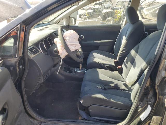 3N1BC13E29L402327 - 2009 NISSAN VERSA AUTO S BLACK photo 7