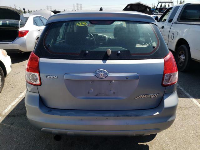 2T1KR32EX4C240404 - 2004 TOYOTA COROLLA MA XR BLUE photo 6