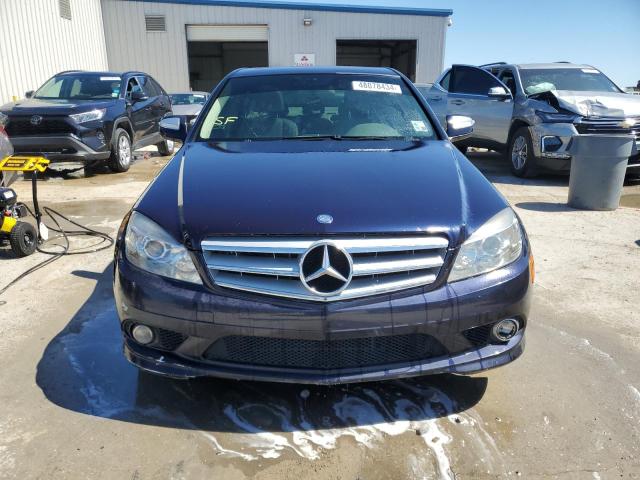 WDDGF54X69F288494 - 2009 MERCEDES-BENZ C 300 BLUE photo 5