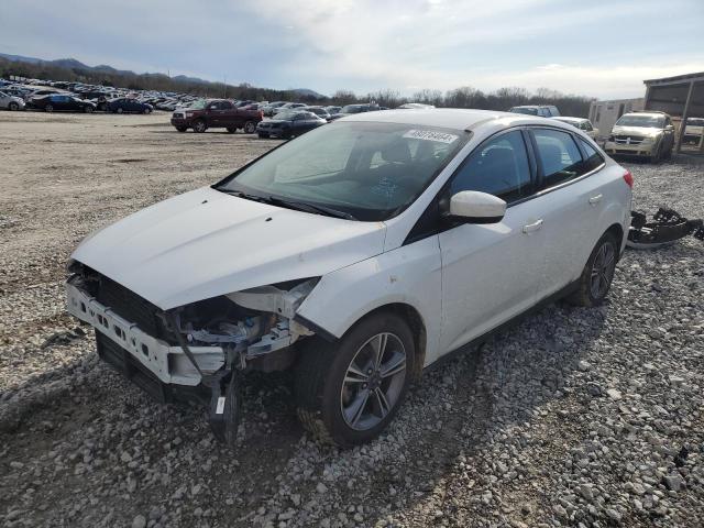 1FADP3F24JL319138 - 2018 FORD FOCUS SE WHITE photo 1