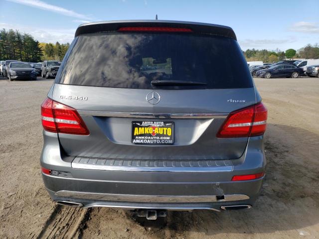 4JGDF6EE3HA895587 - 2017 MERCEDES-BENZ GLS 450 4MATIC GRAY photo 6