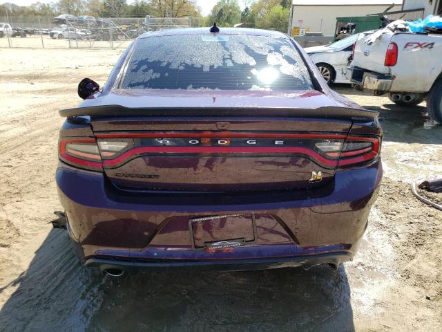 2C3CDXGJ6LH255264 - 2020 DODGE CHARGER SCAT PACK PURPLE photo 6