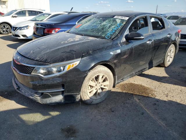 5XXGT4L38GG046669 - 2016 KIA OPTIMA LX BLACK photo 1