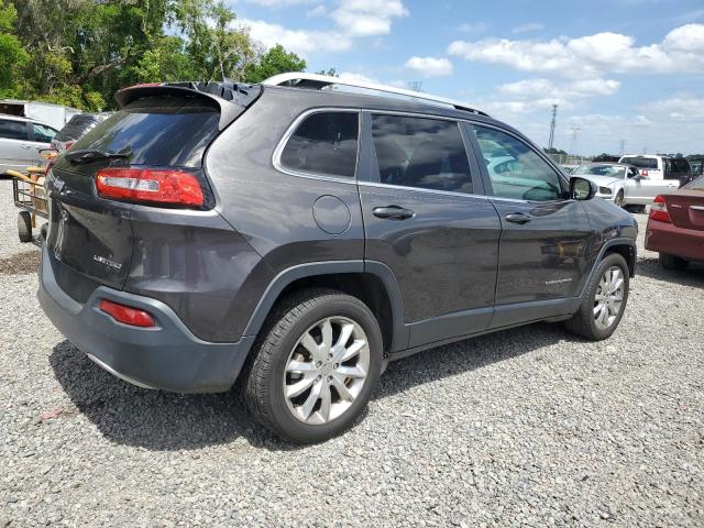 1C4PJLDB9HW502877 - 2017 JEEP CHEROKEE LIMITED GRAY photo 3