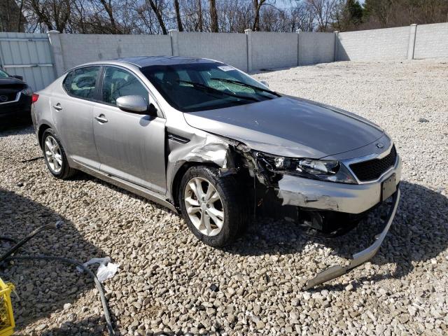 5XXGM4A70DG215663 - 2013 KIA OPTIMA LX SILVER photo 4