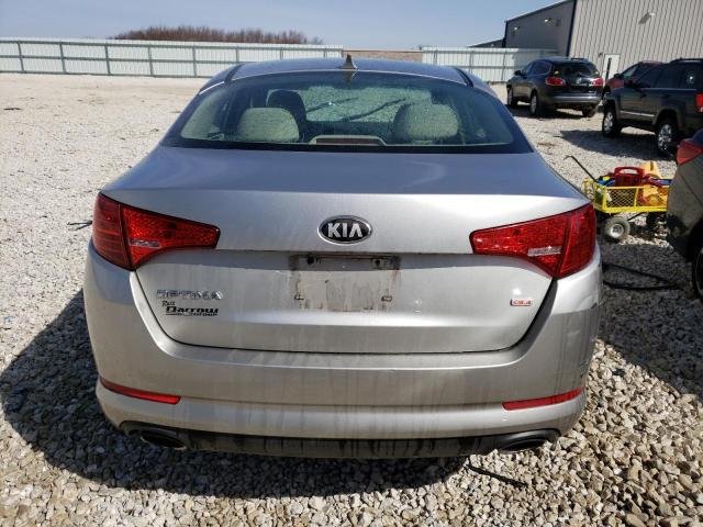 5XXGM4A70DG215663 - 2013 KIA OPTIMA LX SILVER photo 6