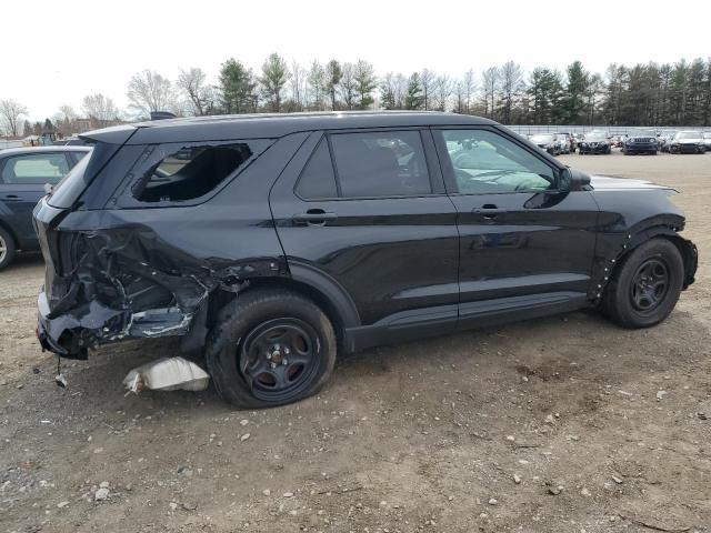 1FM5K8AB8LGD00262 - 2020 FORD EXPLORER POLICE INTERCEPTOR შავი ფოტო 3