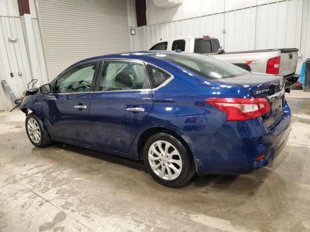 3N1AB7AP3KY402285 - 2019 NISSAN SENTRA S BLUE photo 2