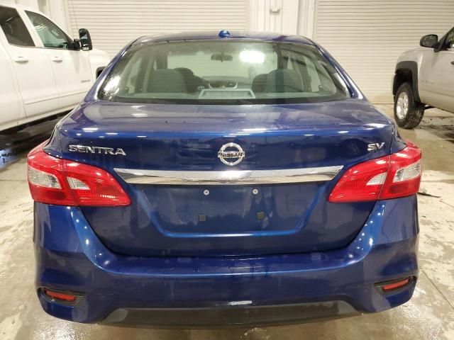 3N1AB7AP3KY402285 - 2019 NISSAN SENTRA S BLUE photo 6