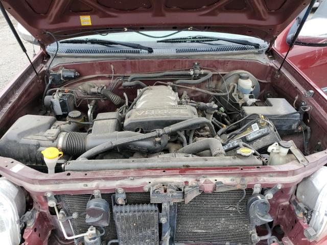 5TBBT44173S339794 - 2003 TOYOTA TUNDRA ACCESS CAB SR5 BURGUNDY photo 11