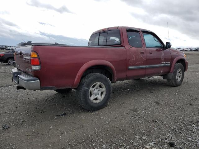 5TBBT44173S339794 - 2003 TOYOTA TUNDRA ACCESS CAB SR5 BURGUNDY photo 3