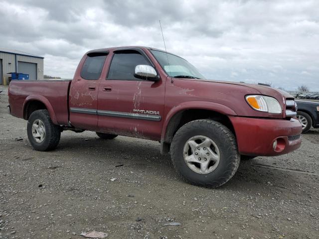 5TBBT44173S339794 - 2003 TOYOTA TUNDRA ACCESS CAB SR5 BURGUNDY photo 4