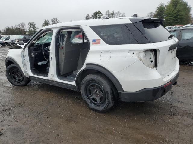 1FM5K8AB1LGC13755 - 2020 FORD EXPLORER POLICE INTERCEPTOR თეთრი ფოტო 2