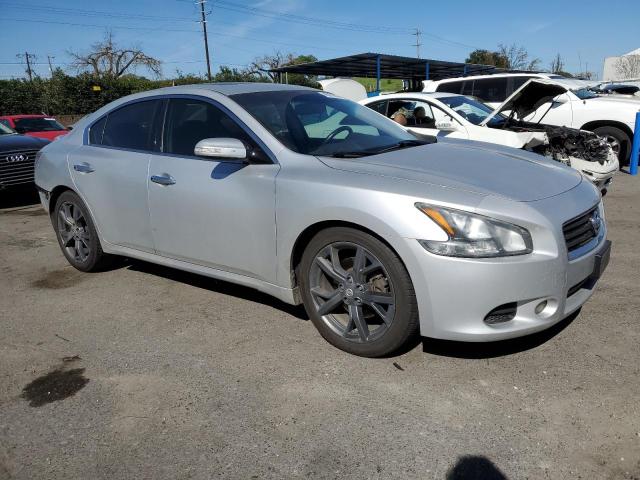 1N4AA5AP1DC804991 - 2013 NISSAN MAXIMA S SILVER photo 4