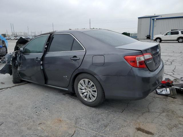 4T1BF1FK1DU284173 - 2013 TOYOTA CAMRY L GRAY photo 2