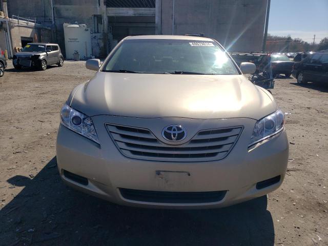 4T1BE46K77U609644 - 2007 TOYOTA CAMRY CE GOLD photo 5