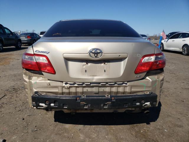 4T1BE46K77U609644 - 2007 TOYOTA CAMRY CE GOLD photo 6