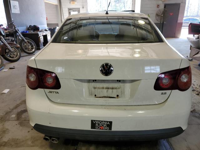 3VWJM71K58M192846 - 2008 VOLKSWAGEN JETTA S WHITE photo 6