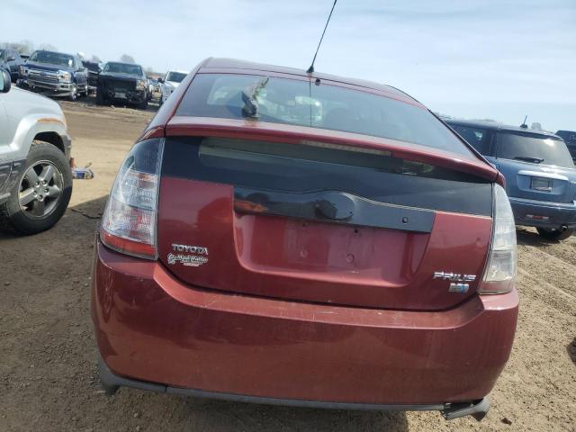 JTDKB22U453019767 - 2005 TOYOTA PRIUS RED photo 6