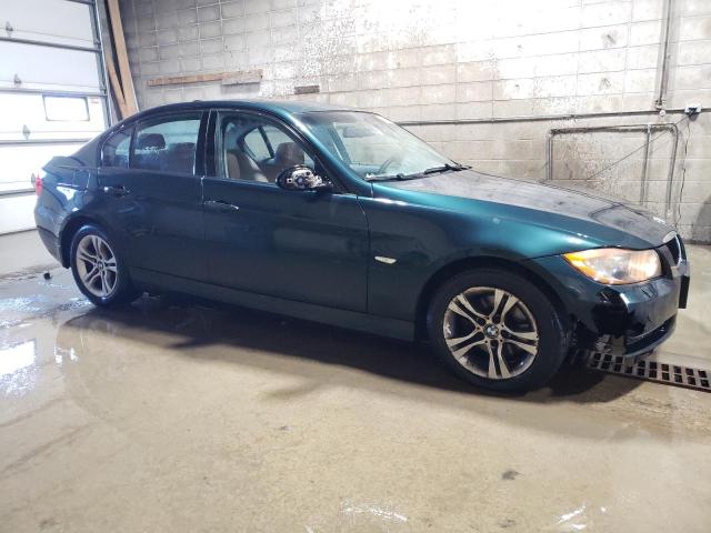 WBAVC93568K044042 - 2008 BMW 3 SERIES XI GREEN photo 4